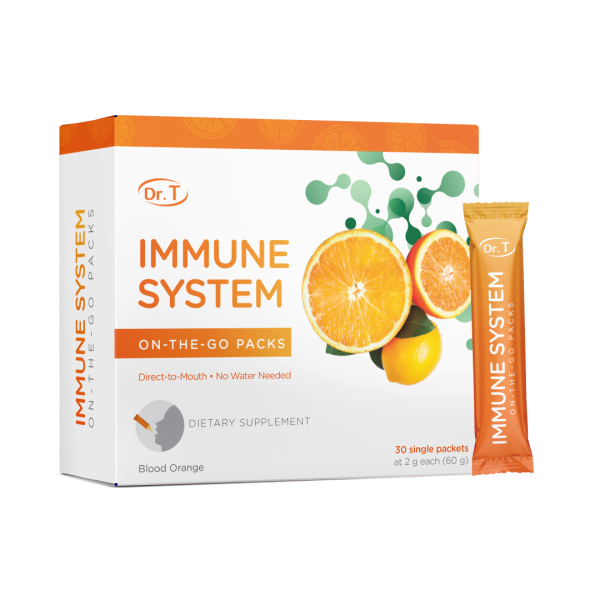 Dr. T On-the-Go Immune System Packs – Natural Defense Booster