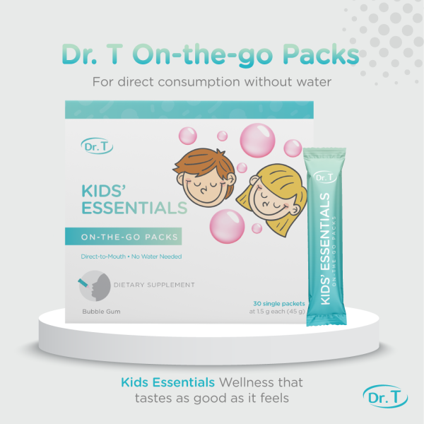 Dr. T On-the-Go Kids Essentials Packs – Essential Vitamins & Minerals - Image 3